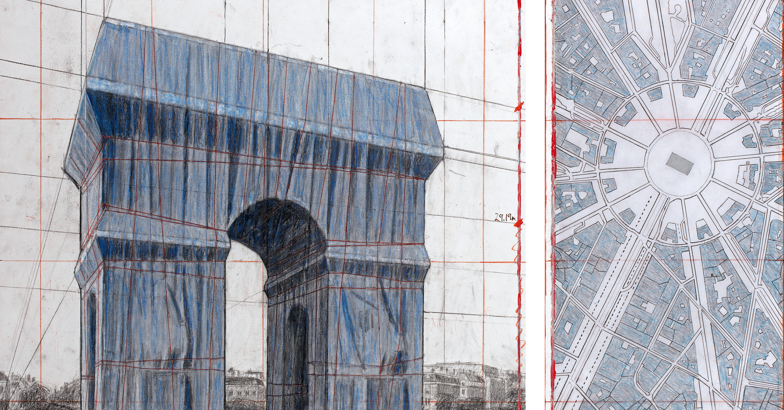 Centre Pompidou, Christo, Editorial Design, Ausstellungskatalog, Verlagsservice, Sieveking Agentur