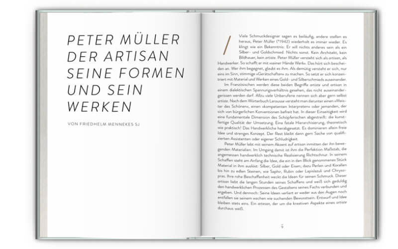 Peter Müller, Publikation, Katalog, Editorial Design, Lektorat, Progjektmanagement, Sieveking Agentur