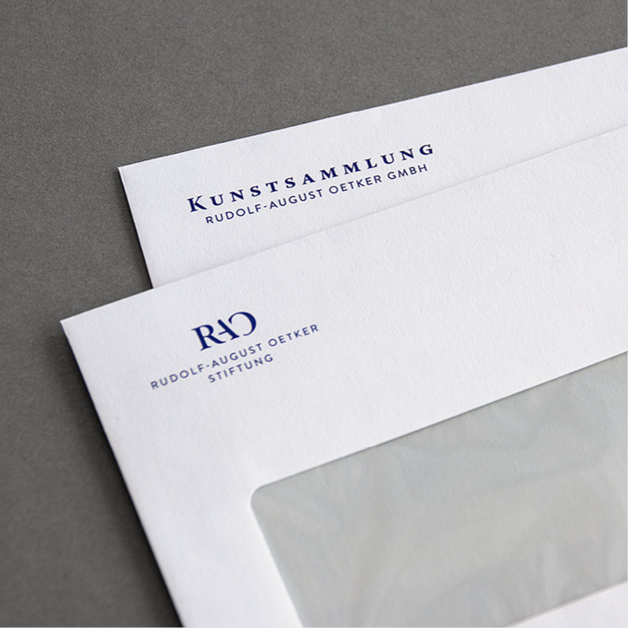 Briefumschläge im neuen Corporate Design